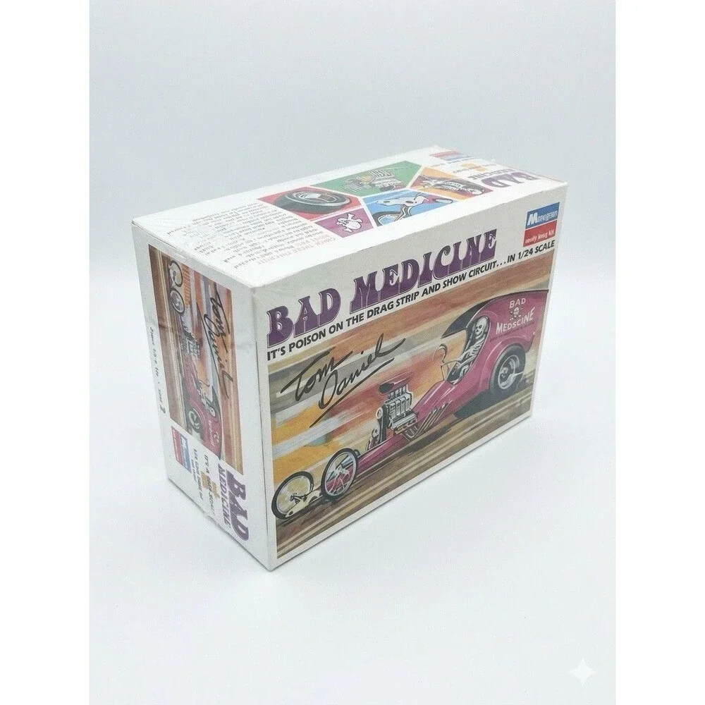 Monogram Bad Medicine Tom Daniels Model Kit sealed box Unbuilt 2000